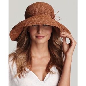 🆕Helen Kaminski Provence 12 Packable Raffia Hat
